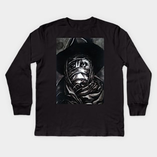 Darkman portrait (original) Kids Long Sleeve T-Shirt